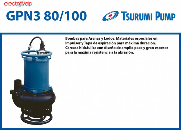 Tsurumi GPN3 80/100 - Imagen 2